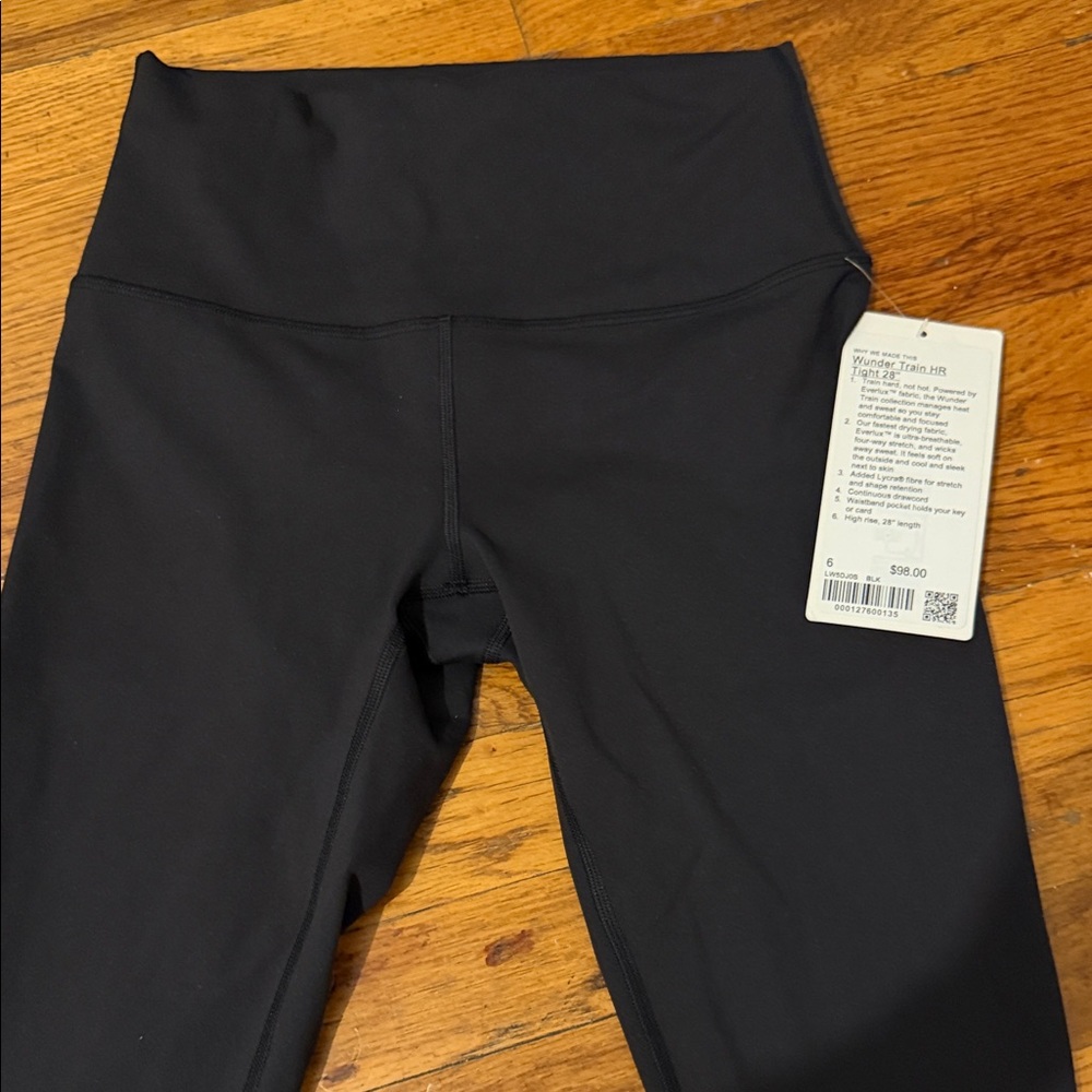 lululemon wunder train legging 28”